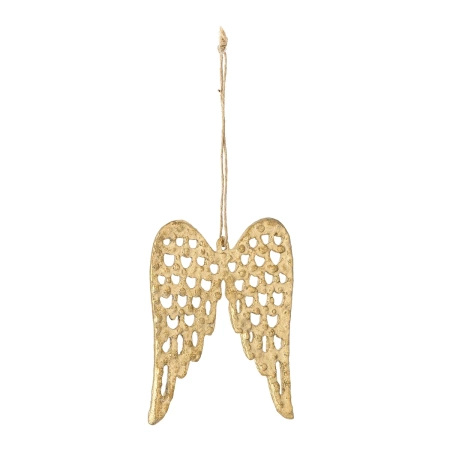 Angelie Ornament, Gold, Aluminum