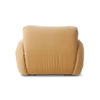 Arc lounge fauteuil, frame sand, royal velvet, cream