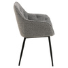 Dining Chair With Armrest BROOKLYN Unique