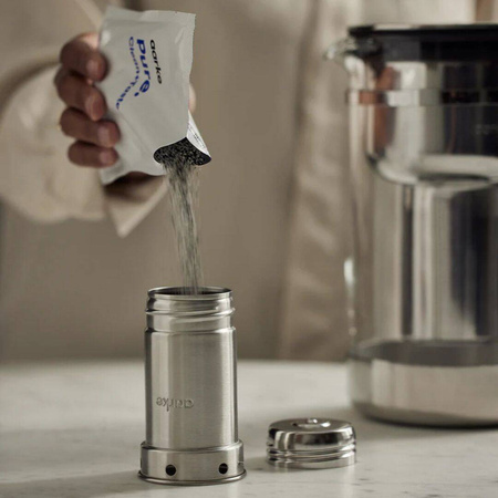 Dzbanek filtrujący AARKE 1.66 l srebrny,transparentny