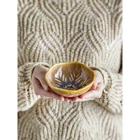 Acco Bowl, Brown, Stoneware