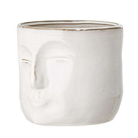 BLOOMINGVILLE IGNACIA flowerpot white