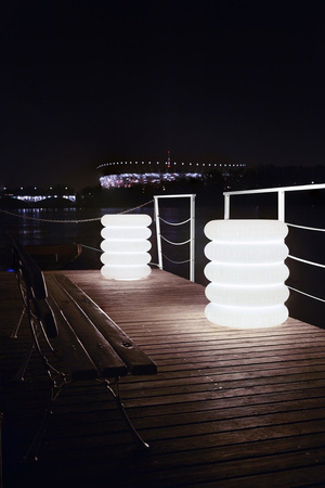 PUFF BUFF Big Puff standing garden lamp