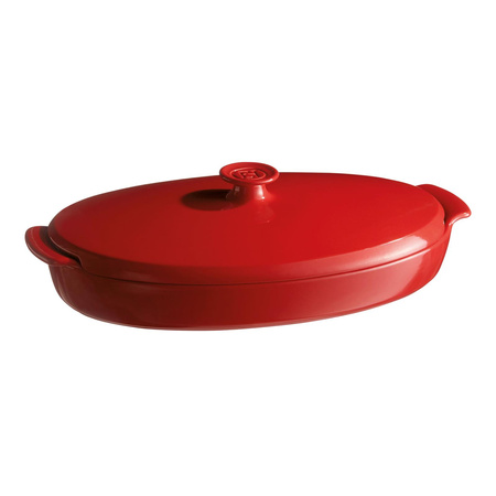 Fish Steamer - 42X25Cm - Red