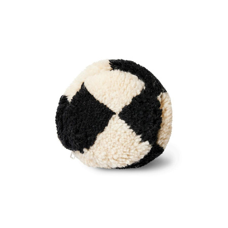 Poduszka hkliving WOOLEN czarna rozmiar 13x50 cm