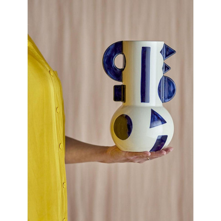 Wazon Bloomingville GRAPHICA niebieski