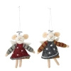 Peo Ornament, Red, Wool