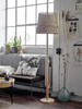 Lampa podłogowa Bloomingville KAKASI naturalna