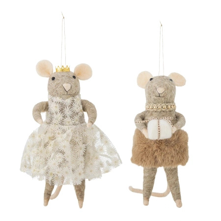 Peo Ornament, Brown, Wool