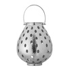 Maika Lantern, Silver, Aluminum