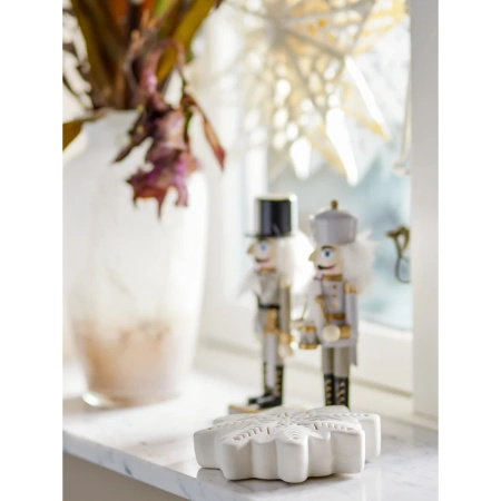 Dekoracja Bloomingville FLAKE biała