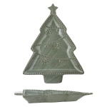 Talerz do serwowania Bloomingville ALDER zielony