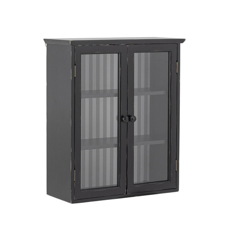 Hazem Cabinet, Black, Firwood