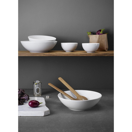 Zestaw łyżek do sałatki Eva Trio naturalny