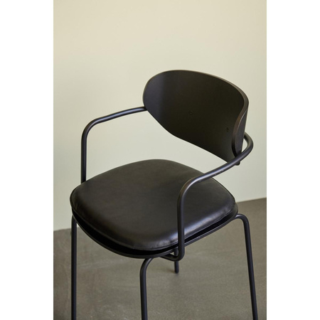 Krzesło Hübsch ARCH czarne