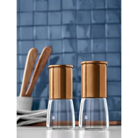 Zestaw 2 młynków do przypraw WMF CERAMILL DELUXE transparentny