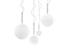 Castore Sospensione 140 -E14 ARTEMIDE Small white hanging lamp