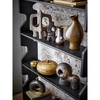 Sanah Candle Holder, Black, Cast Iron