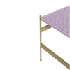 HÜBSCH PERI bench orange purple