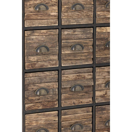 Matteo Drawer, Black, Metal