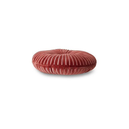 Poduszka hkliving RIPPLE czerwona rozmiar 35x35 cm