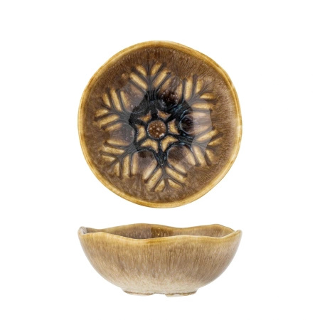 Acco Bowl, Brown, Stoneware
