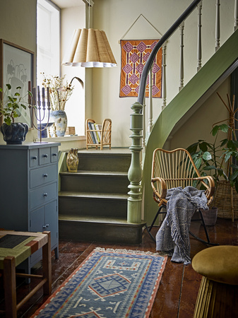 Bujane Krzesło Bloomingville REINE naturalne