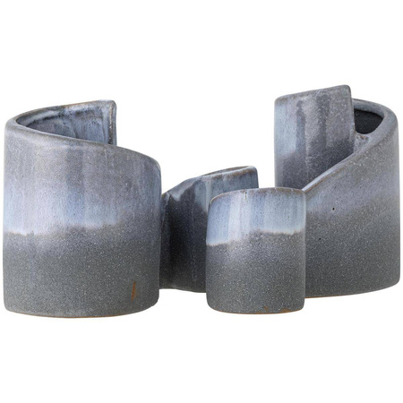 Meliad Bookend, Blue, Stoneware