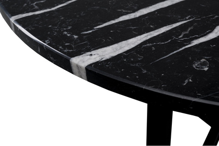Stolik kawowy Igne Furniture BLACK MOON 60 cm czarny