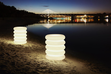 PUFF BUFF Big Puff standing garden lamp