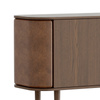 UMAGE TREASURES 3-door chest of drawers, dark oak, eco-leather