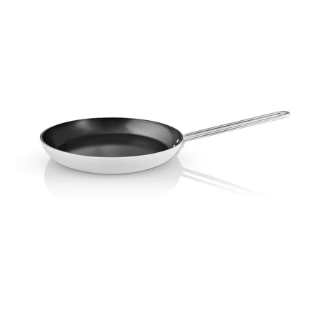Patelnia do smażenia z powłoką ceramiczną Slip-Let® Eva Trio WHITE LINE biała rozmiar L
