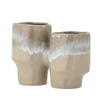 BLOOMINGVILLE MAIAK brown flowerpot