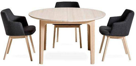Dining table #112 SKOVBY natural white