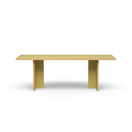 Stół HKLIVING RECTANGULAR zielony rozmiar 220 cm