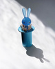Pudełko na wykałaczki Królik Alessi Magic Bunny niebieski