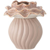 Petalia Vase, Rose, Stoneware