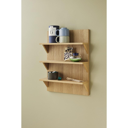 Straight Shelf Unit Natural
