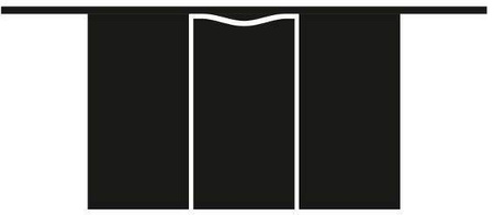 Dining table #101 SKOVBY black