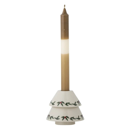 Świecznik Bloomingville BERRY biały