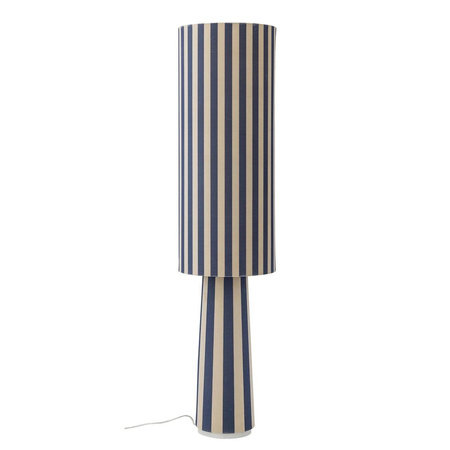 Emmie Floor Lamp, Blue, Polyester