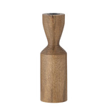 Sanny Candle Holder, Brown, Mango