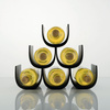 ALESSI NOE bottle rack black