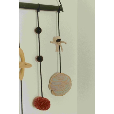 Dekoracja ścienna Lorena Canals I WANT TO BE AN ASTRONAUT szara