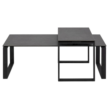 Coffee Table WILLOW Unique matt black