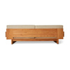 Sofa ogrodowa hkliving TEAK naturalna