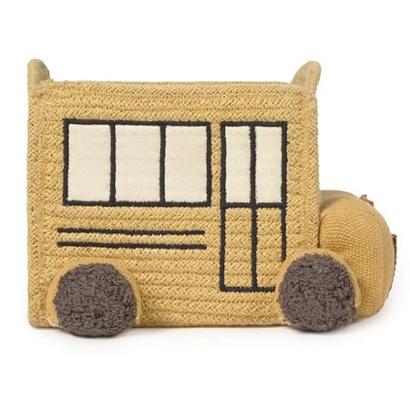 Kosz Lorena Canals BUS żółty