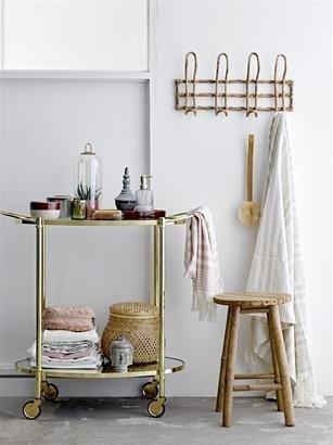 Stolik barowy Fine Bloomingville złoty