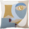 Ditte Cushion, Blue, Cotton