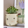 Agnes Flowerpot, White, Stoneware